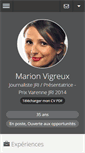 Mobile Screenshot of marion-vigreux.com